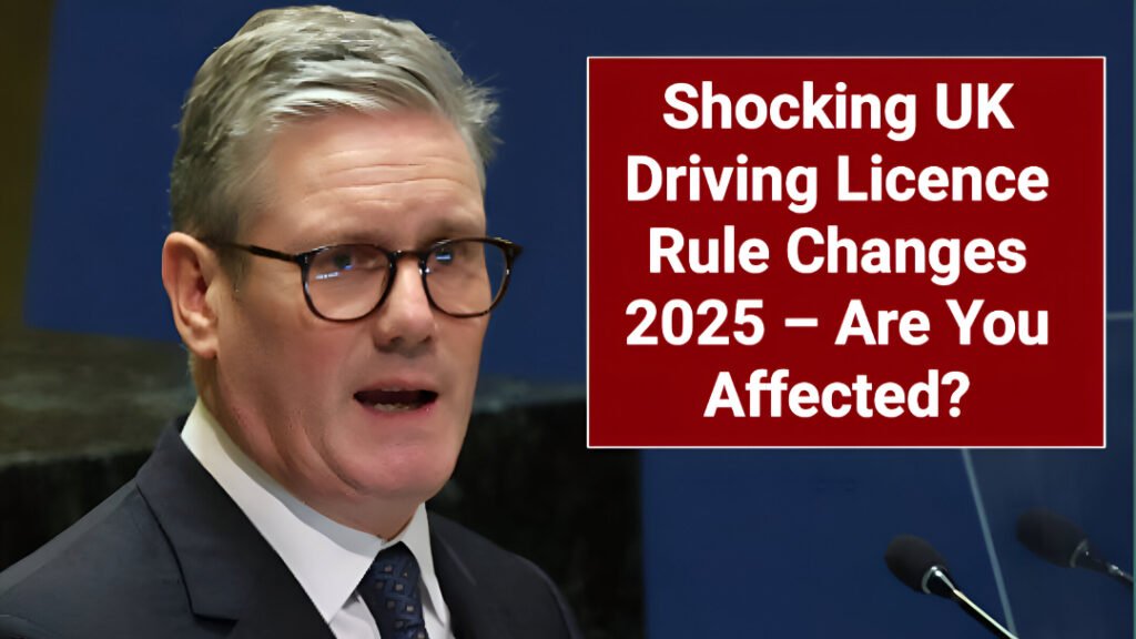UK Driving Licence Rule Changes 2025