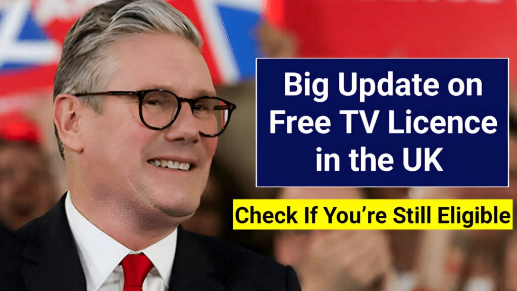 Free TV Licence in the UK