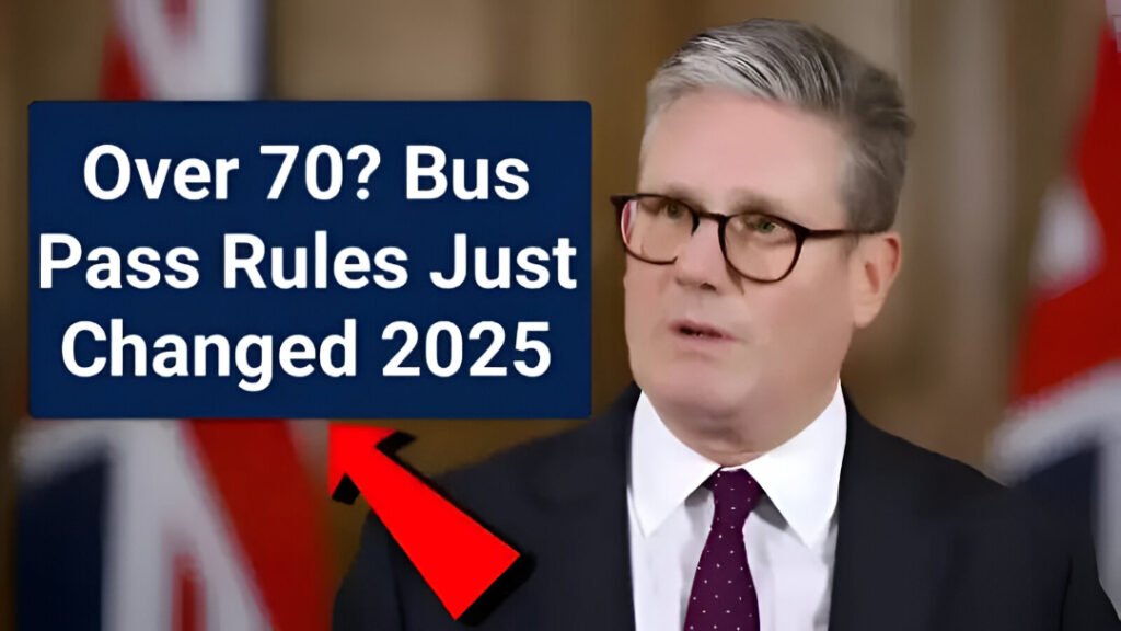 New Free Bus Pass Rules for Over-70s in UK