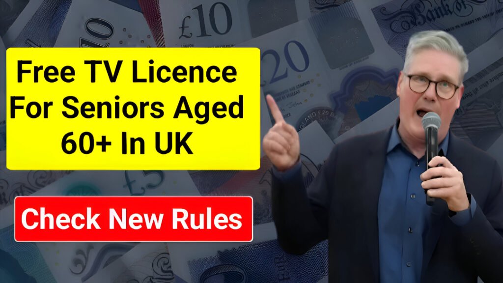 Free TV licence rules UK 2025