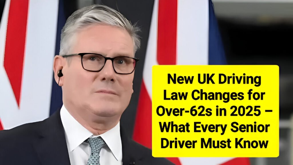 New UK Driving Law Changes for Over-62s in 2025