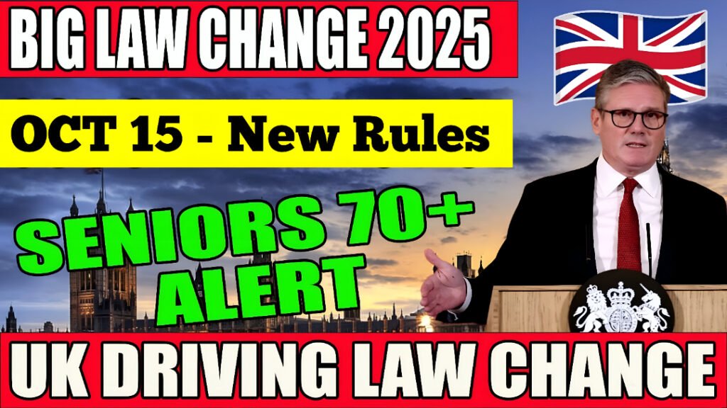 UK Driving Law Changes for Seniors 70+