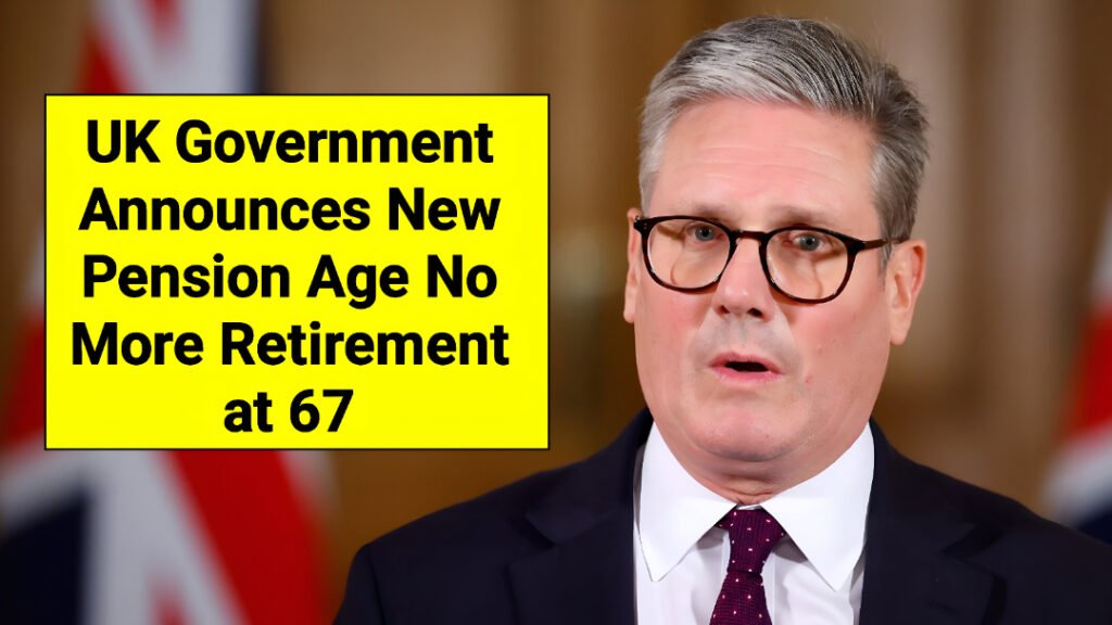 UK Government Announces New Pension Age