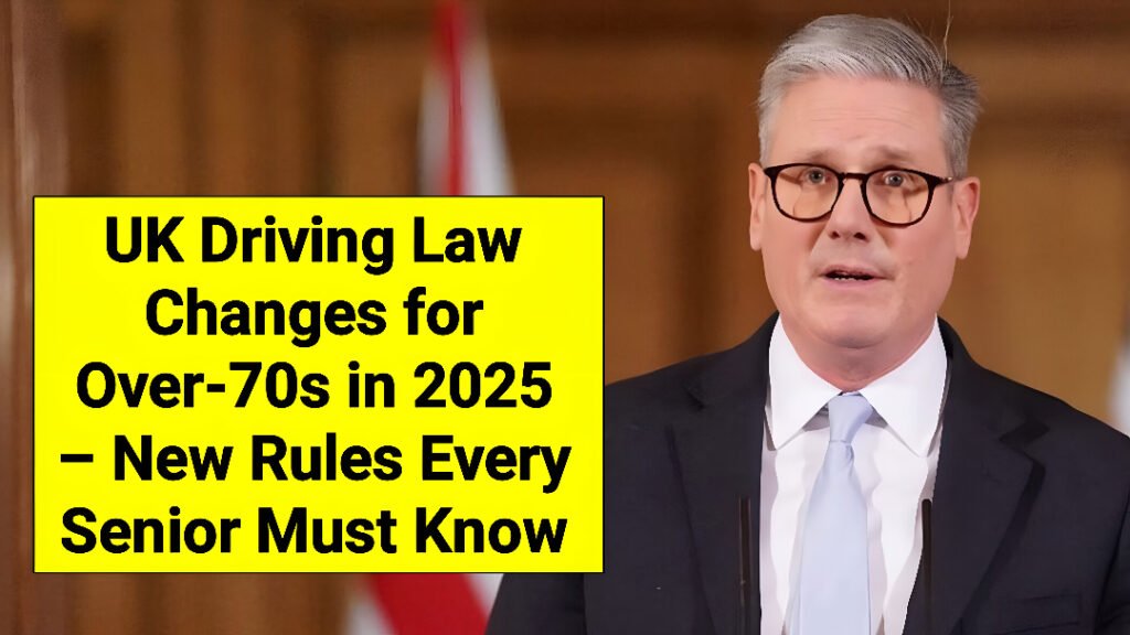UK Driving Law Changes for Over-70s in 2025