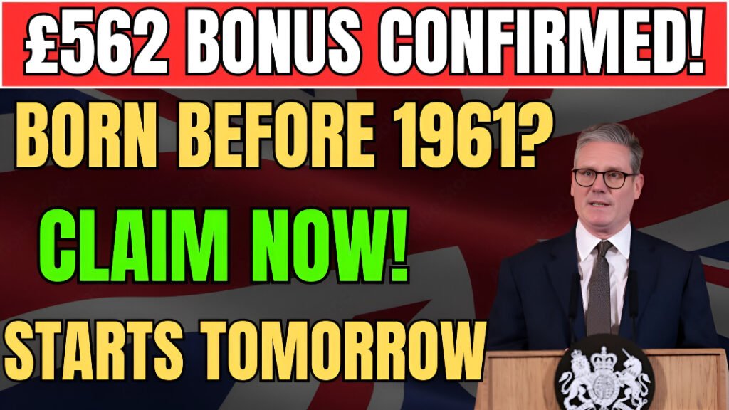 DWP Announces £562 Payment for State Pensioners Born Before 1961
