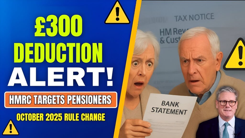 HMRC Confirms £300 Bank Deduction for Pensioners